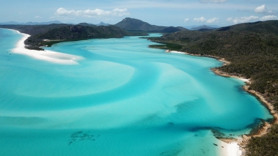 Luftaufnahme Whitehaven Beach vom Hill Inlet (Daniel Lorig)  Copyright 
Informazioni sulla licenza disponibili sotto 'Prova delle fonti di immagine'